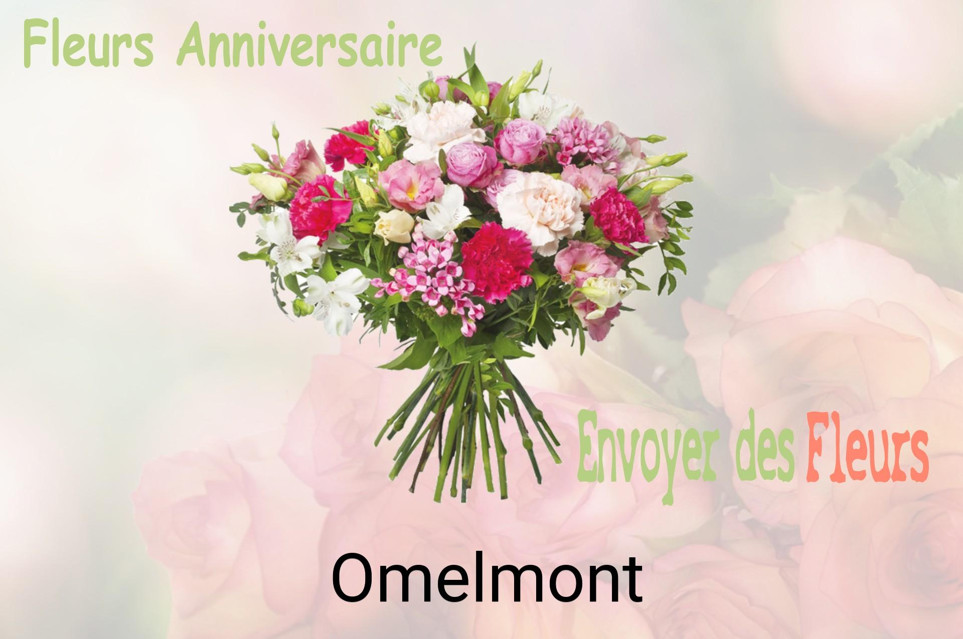 Bouquet de fleurs d’anniversaire livré à Omelmont